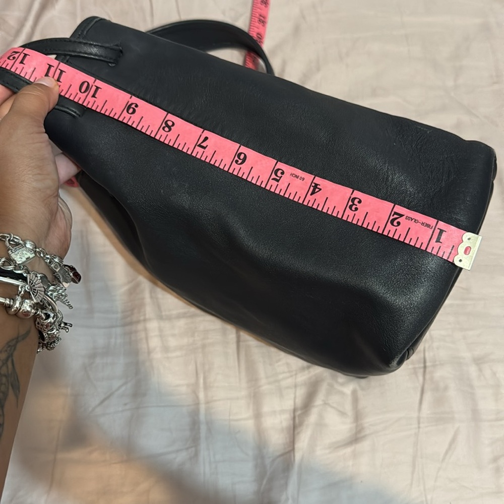 Coach Vintage legacy black leather bucket bag 9165 - Picture 14 of 17